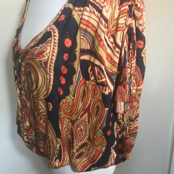 Silky Bohemian Blouse - Picture 2 of 4